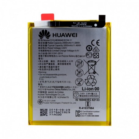 Распиновка аккумулятора huawei hb366481ecw 11